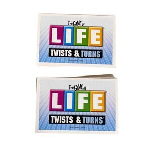 The Game of Life Twist and Turns 84 LIFE Cards 2007 Replacement Cards